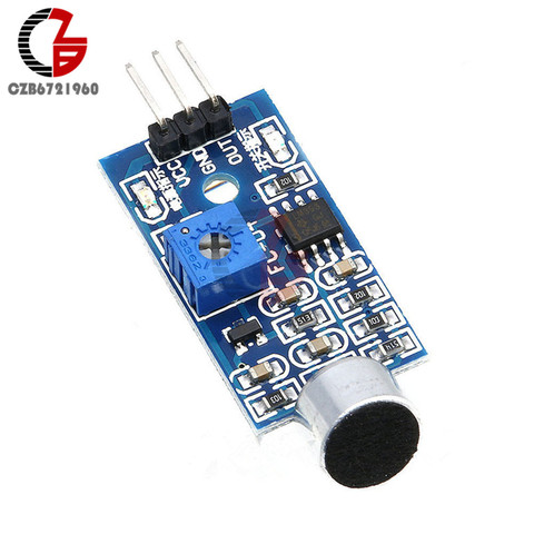 Microphone Sensor High Sensitivity Sound Detecte Voice switch Module For Arduino ► Photo 1/6