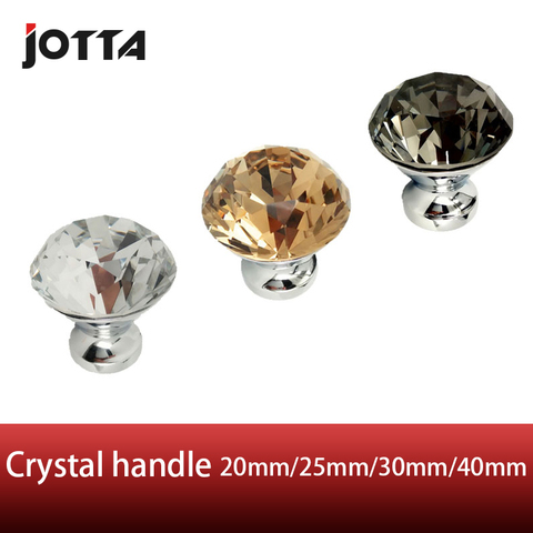 1pcs Crystal  glass dril Kitchen Drawer Cabinet Door Handle Furniture Knobs Hardware Cupboard Antique Brass Shell Pull Handles ► Photo 1/4
