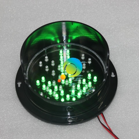 DC12V or DC24V New arrival exclusive 125mm red cross and green arrow LED traffic lights ► Photo 1/6