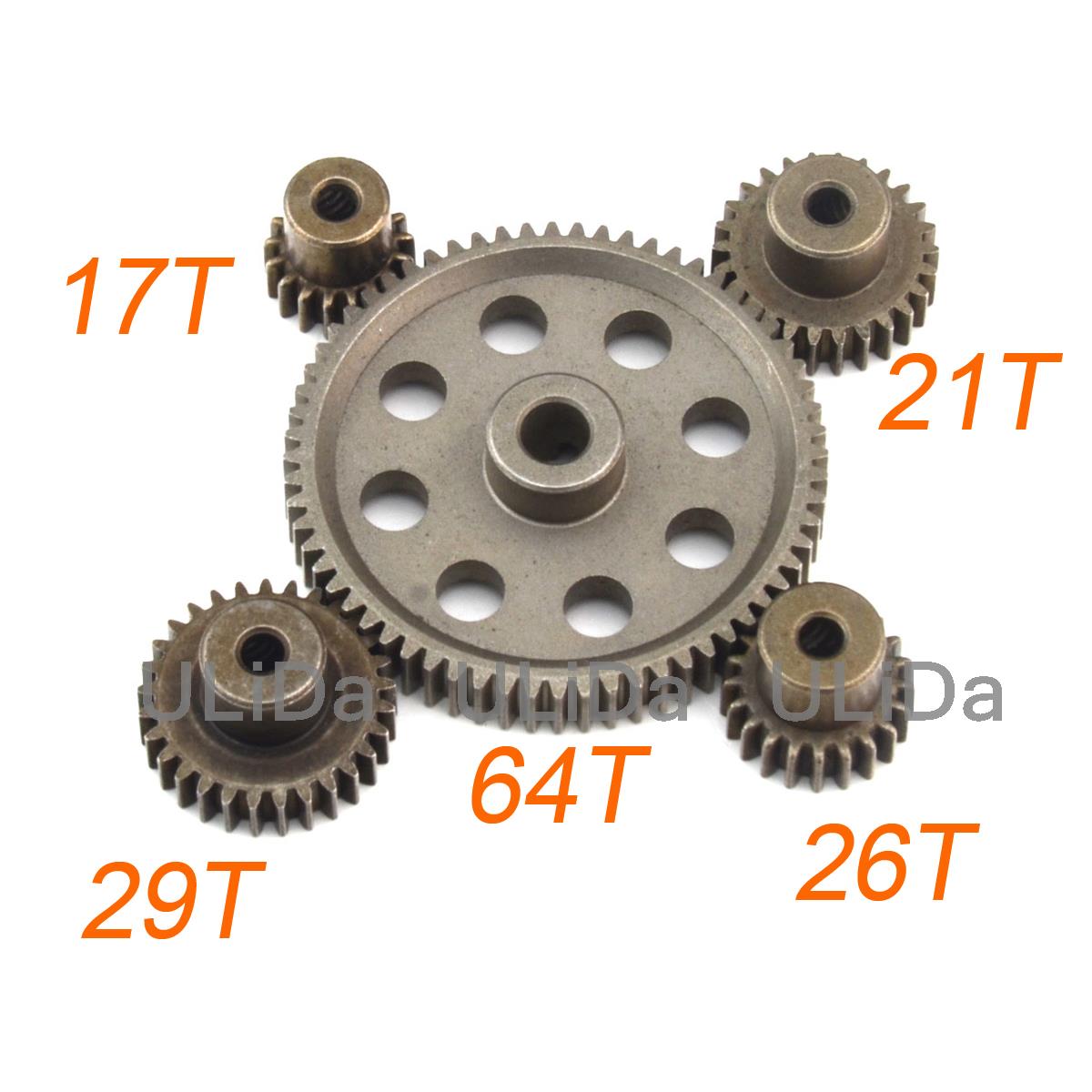 64T Differential Motor Gear Diff For RC 1/10 HSP Model Car 11184 Spare Parts 