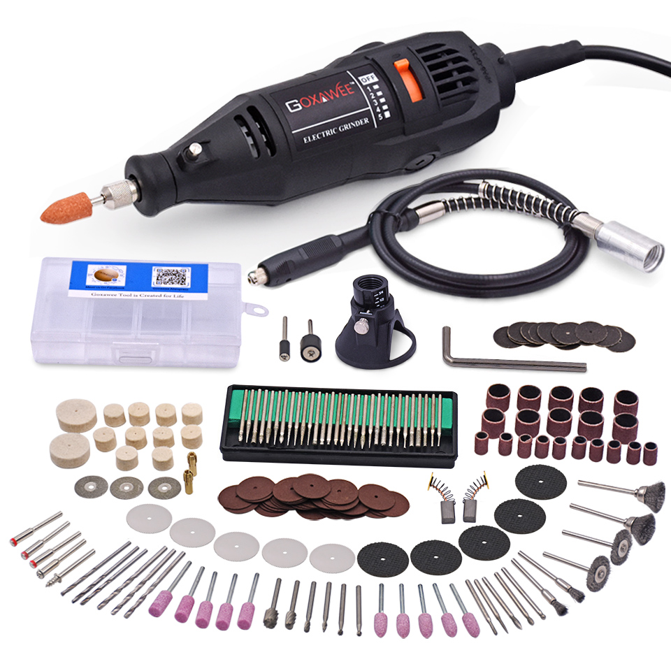 GOXAWEE 220V Electric Mini Drill Dremel Engraver Grinder Variable Speed  Power Tool Grinding Machine With Rotary Tool Accessories - Price history &  Review, AliExpress Seller - BOKINGTools Store