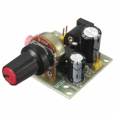 LM386 Super MINI Amplifier Board 3V-12V DIY Kit ► Photo 1/2