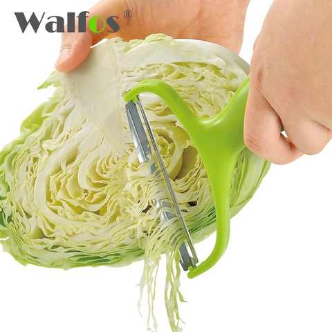 WALFOS Stainless Steel Vegetable Peeler Cabbage Wide Mouth Graters Salad Potato Slicer Cutter Fruit Knife Kitchen Cooking Tools ► Photo 1/6