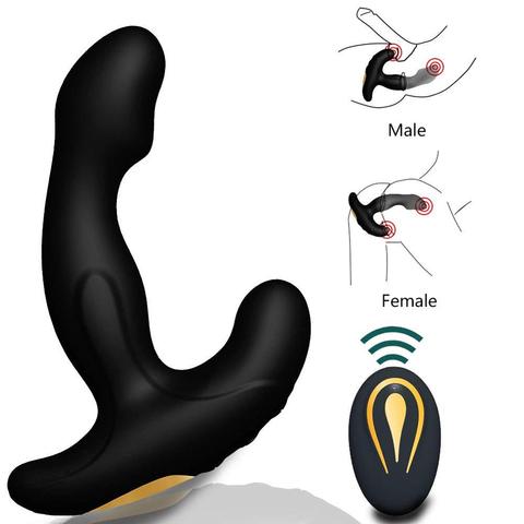 Gay Sex Toys Prostate Stimulator Vibrator Male Prostata Massager Dildo Anal Plugs Silicone Wireless Vibrator Prostate Massage ► Photo 1/6