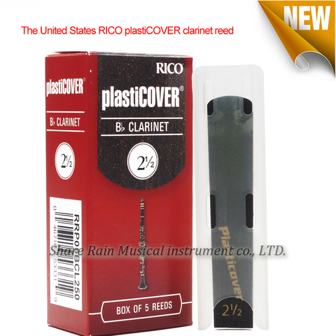 The United States RICO PLASTICOVER clarinet reed 2.5, 3.0 ,3.5  box of 5 pieces ► Photo 1/3