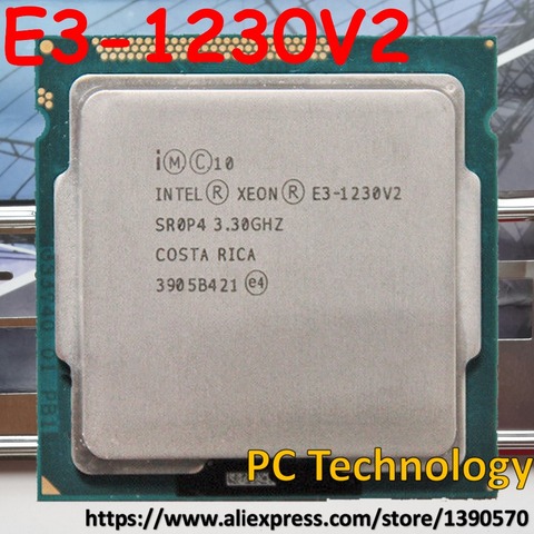 Original Intel XEON E3-1230V2 processor 3.30GHZ Quad-Core E3-1230 V2 8M 1600MHz LGA1155 TPD 69W CPU Free shipping E3 1230V2 ► Photo 1/1
