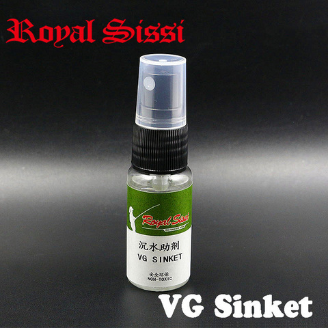 Royal Sissi 2bottles fly tying VG sinket silicone based additives for wet fly&streamers sink faster liquid fly fishing chemistry ► Photo 1/6