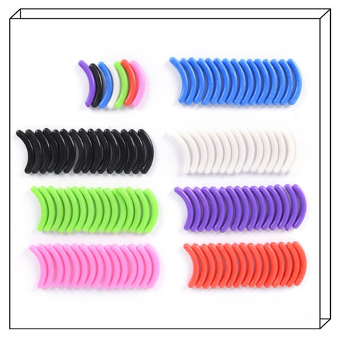 15Pcs/set Eye Lash Curling Makeup Accessory Eyelash Curler Replacement Silicone Pad High Elastic Renewable Curler Makeup Tools ► Photo 1/6
