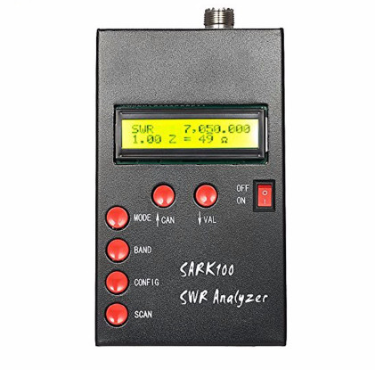 SARK100 ANT SWR Antenna Analyzer Meter Tester For FPV Ham Radio Hobbists 1-60 Mhz   ► Photo 1/1