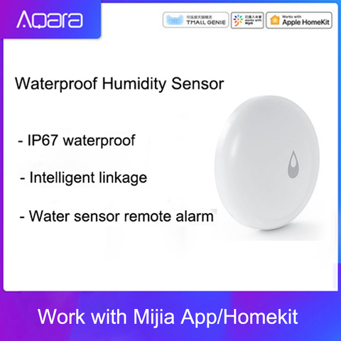 Original Aqara IP67 Waterproof Humidity Sensor Smart Home Water Sensor Remote Alarm APP Control ► Photo 1/6