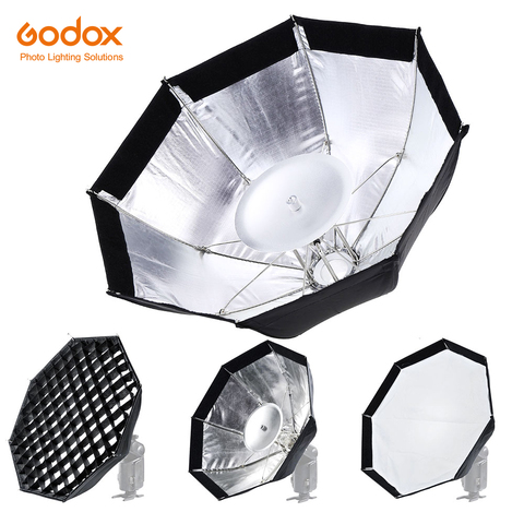 Godox AD-S7 Multifunctional Soft Box Octagonal Honeycomb Grid Umbrella Softbox for WITSTRO Flash Speedlite AD200 AD180 AD360II ► Photo 1/6