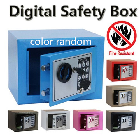 digital safe box safety money gun electronic lock safe fireproof safes for home strongbox small cash security lockable storage ► Photo 1/6