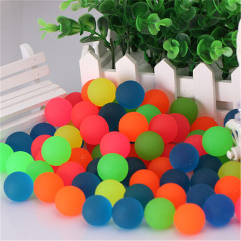 10pcs/lot Children Toy Ball Colored Boy Bouncing Ball Rubber Outdoor Toys Kids Sport Games Elastic Juggling Jumping Balls 27mm ► Photo 1/6