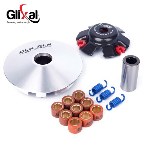 GY6 125cc 150cc High Performance Racing DLH Variator Kit with Roller Weights Driving Pulley for 152QMI 157QMJ Scooter Moped ► Photo 1/6