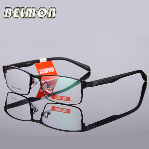 BELMON Eyeglasses Frame Men Computer Optical Eye Glasses Spectacle Frame For Male Transparent Clear Lens Armacao  de RS009 ► Photo 1/6