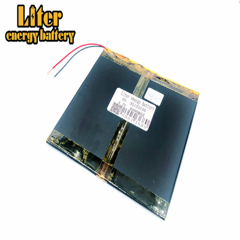 3.7V,8000mAH 35125130 33125130 (polymer lithium ion battery) Li-ion battery for tablet pc ,mp3,mp4,cell phone,speaker ► Photo 1/3