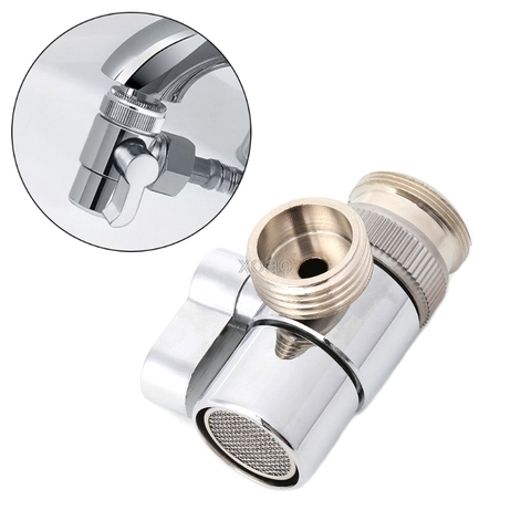 Bathroom Kitchen Brass Sink Valve Diverter Faucet Splitter to Hose Adapter M22 X M24 M03 dropship ► Photo 1/6