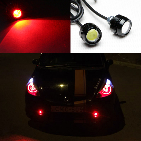 High Power LED Larger Lens Ultra-thin 3w Eagle Eyes led light For Car Lighting slim Eagle Eyes Headlight Auto Lamps drl ► Photo 1/6