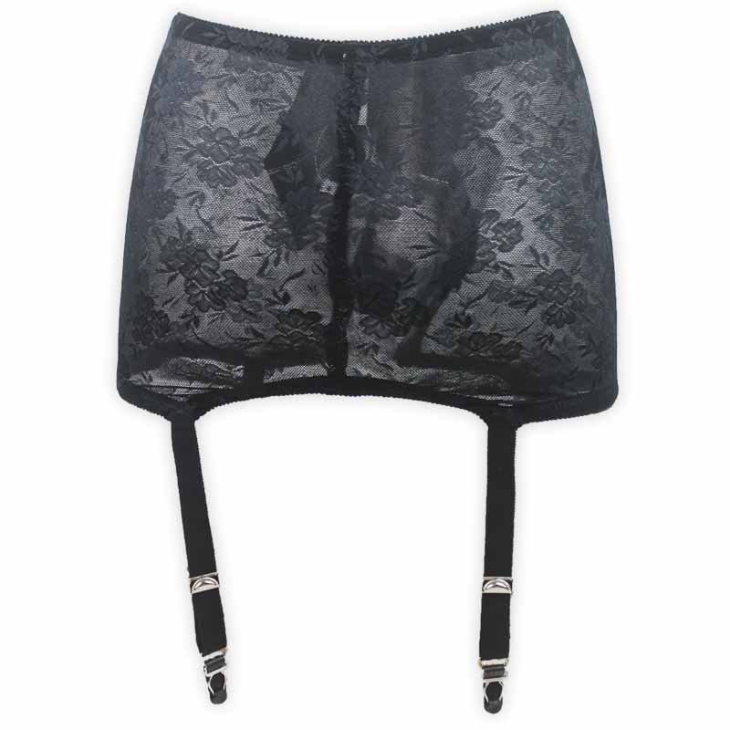 Sexy Vintage High Waist Lace Garter Belt Female Sexy Underwear