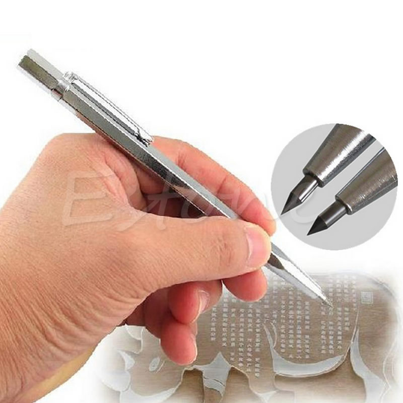 High Quality New Tungsten Carbide Tip Scriber Etching Pen Carve Jewelry  Engraver Metal Tool - Price history & Review, AliExpress Seller - Vincent  CE Store
