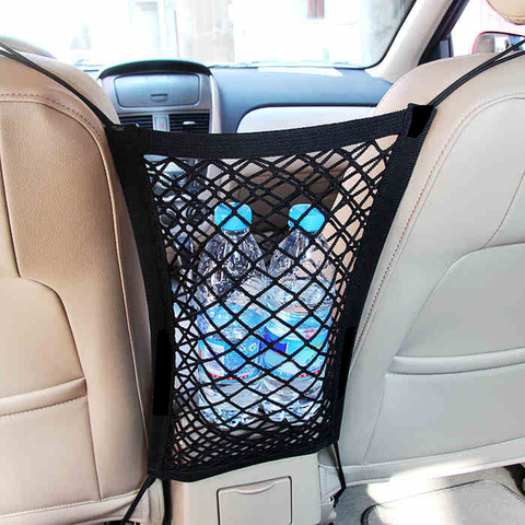Car Organizer Seat Back Storage Bag Net Bag For Lada Granta Vaz Kalina Priora Niva Samara 2 2110 Largus 2107 2106 4x4 2114 2112 ► Photo 1/6