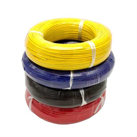 Electrical Wire 0.3~4mm2 High Temperature Resistant Glass Fiber Braid Rubber Insulated Cold Wire ► Photo 1/6
