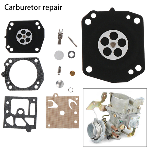 1 Set For Walbro K22-HDA Carburetor Carb Repair Kit Echo Chainsaw Gasket Needle Diaphragm Homelite Trimmer Replacement Parts ► Photo 1/6