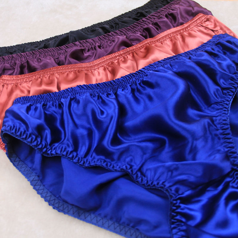 Hot-selling 100% silk panties male mulberry silk trigonometric underwear  men briefs - Price history & Review, AliExpress Seller - Oriental Silk Shop