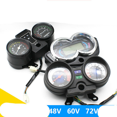 Tricycle LCD Instrument Electric Tricycle Instrument Speed Meter 48V 60V 72V ► Photo 1/1