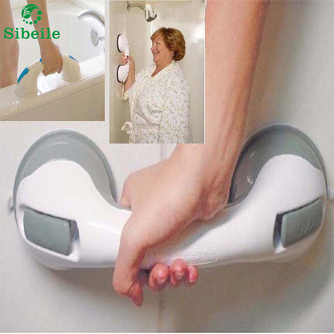 SBLE Super Grip Handle Bath Bathroom Suction Grab Bar Handrail Safety Shower Tub Support Anti Slip Handrail For Bathrooms ► Photo 1/6