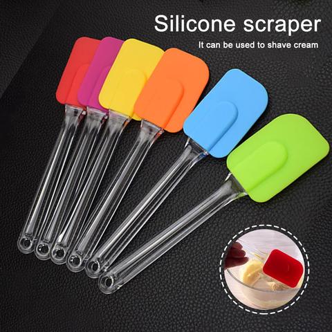 Plastic Cake Cream Spatula Dough Butter Batter Scraper Bread Cutter Baking  Tools