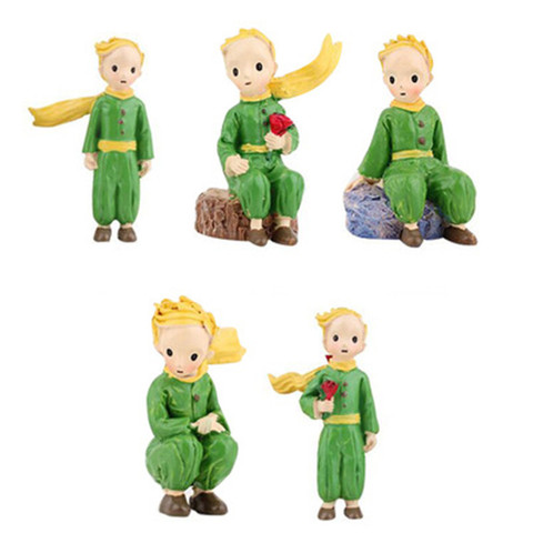 1Pc Mini Resin Little Prince Figurines Desktop Crafts Ornament Standing Fairy Cartoon Model Figures Miniatures Home Decoration ► Photo 1/1