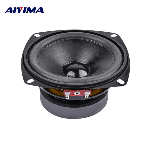 AIYIMA 1Pcs 4Inch Portable Full Range Audio Speaker 8 Ohm 50W Computer woofer Speakers DIY For Home Theater ► Photo 1/6