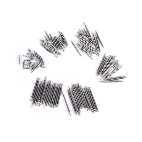 20pcs 8mm 12mm 16mm 18mm 20mm 22mm Stainless Steel Watch Band Spring Bars Strap Link Pins Repair Watchmaker Tools ► Photo 1/1