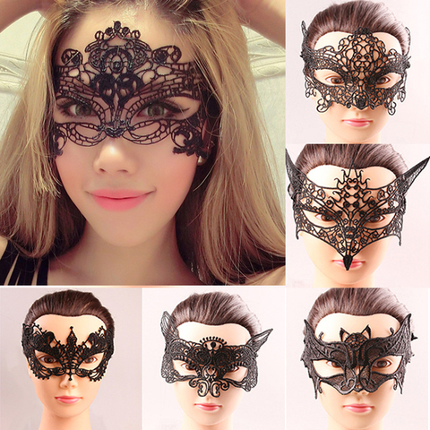 Sexy Lace Eye Mask Masquerade, Lace Eye Mask Halloween