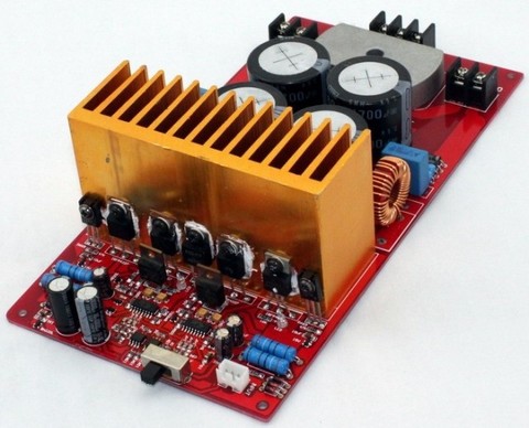 Free Shipping IRS2092+IRFB4227 High power amplifier board/double track 500W+500W.Want good quality, please choose us ► Photo 1/5