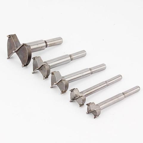 15mm-80mm Forstner Tips Woodworking Tools Boring Wood Working Hole Opener Saw Cutter Hinge Drill Bit Bits Round Shank ► Photo 1/3