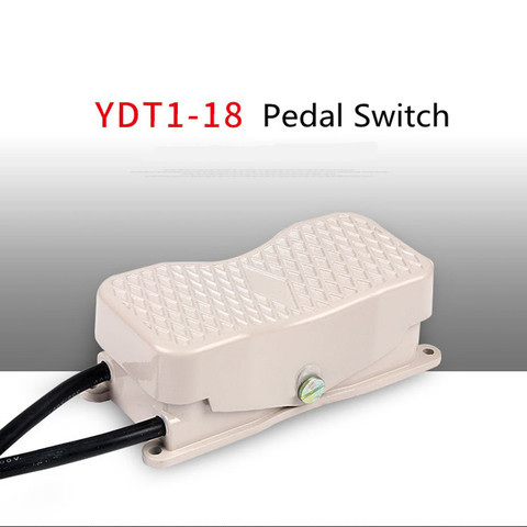 YDT1-101 Foot Switch Pedal Foot Control reverse Switch 220V /380V 10A 15A double control three phase motor ► Photo 1/5