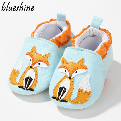 1 Pair Fashion Cotton Cloth First Walker Cartoon Baby Boy Girls Shoes Bebe Toddler Moccasins 0-24M Non-slip Soft Bottom Shoes ► Photo 1/6