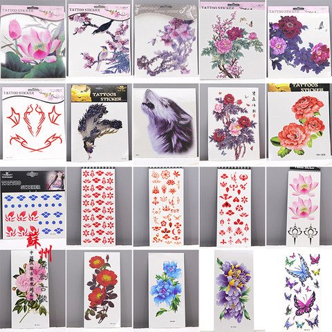 Long Lasting Costume Tatoo Sticker Photography Props Female Forehead Body Stickers Beauty Body Stickers Hanfu Accessories ► Photo 1/6