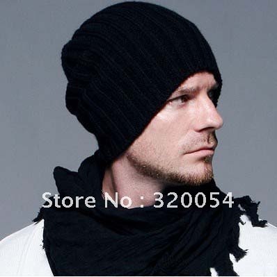 1pcs 2022 new Korean wool caps Winter fashion hats solid color knitted hats for men and women, multi-color, free shipping ► Photo 1/3