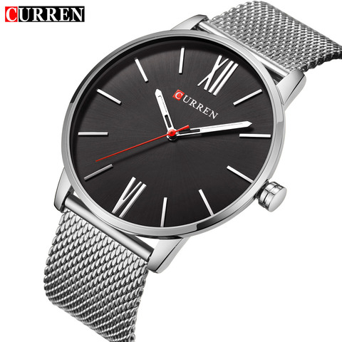 CURREN Classic Design Business Men's Wristwatch Fashion Casual Quartz Male Clock Stainless Steel Band Watches relogio masculino ► Photo 1/5