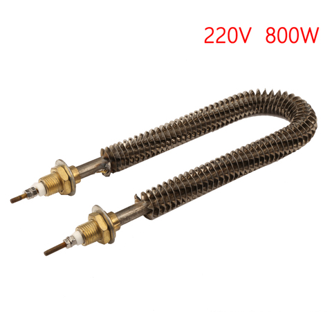 800W/1000W  220V U-shape Heating tube with 22mm Fin  U type Finned Heater Tubular Elements ► Photo 1/6