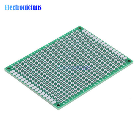 2Pcs Double Side 5x7 cm Prototype Universal FR-4 Glass Fiber PCB Board ► Photo 1/1