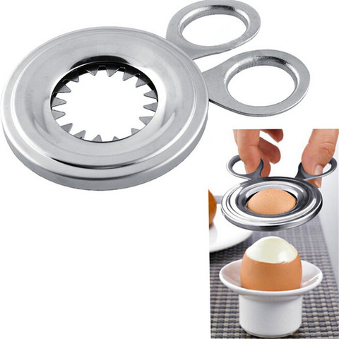 Durable Convenient Stainless Steel Boiled Egg Shell Topper Cutter Snipper Opener Kitchen Gadget Home Essential Egg Cracker ► Photo 1/6