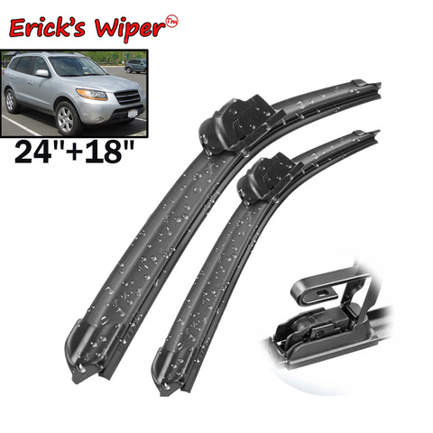 Erick's Wiper Front Wiper Blades For Hyundai Santa Fe CM MK2 2007 - 2012 Windshield Windscreen Front Window 24