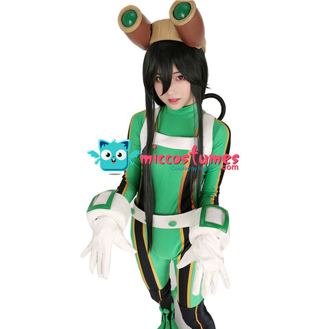 My Hero Academia Froppy Tsuyu Asui Cosplay Jumpsuit Costume Fighting Suit ► Photo 1/4