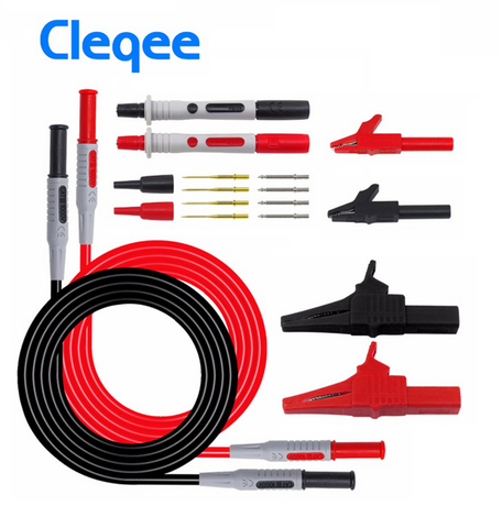 NEW Cleqee P1600A Test Lead kit Automotive Test Leads for multimeter Universal Multimeter test probe Alligator clip ► Photo 1/5