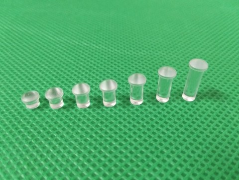 100PC 4MM Clear color Round LIGHT PIPE PNL MNT 25.4MM-42MM LONG FOR 4MM Led Diode LED Tube Lampshade Replace PLP5-2 ► Photo 1/2