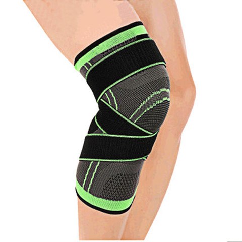 1 Piece Mumian 3d Pressurized Fitness Running Cycling Bandage Knee Support Braces Elastic Nylon Sports Compression Pad Sleeve ► Photo 1/6